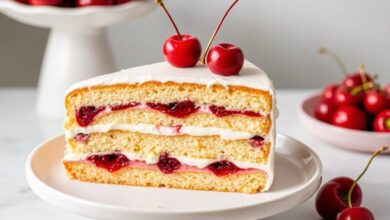 Cherry Layer Cake – No-Fail Cherry Cake