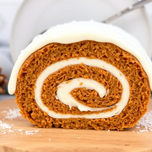 Pumpkin Roll Cake