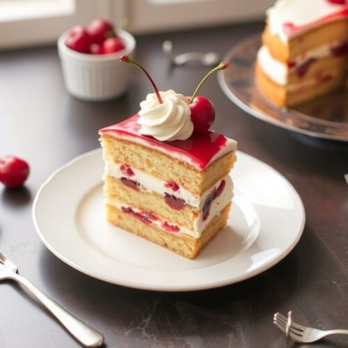 Cherry Layer Cake – No-Fail Cherry Cake