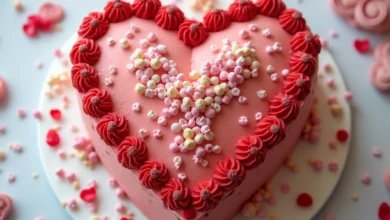 Heart Cake Design