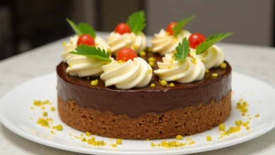 Dubai Chocolate Cheese cake