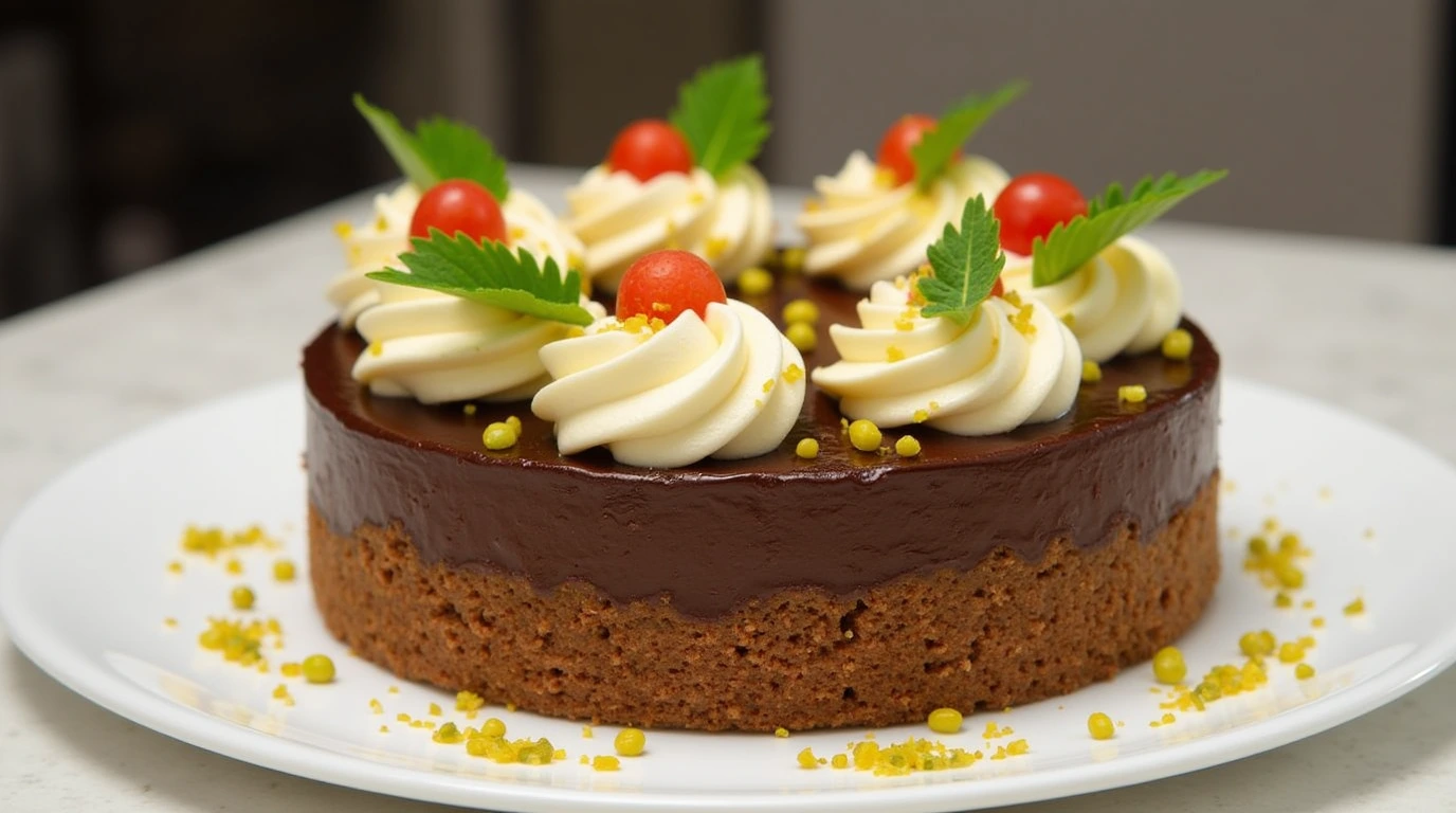 Dubai Chocolate Cheese cake